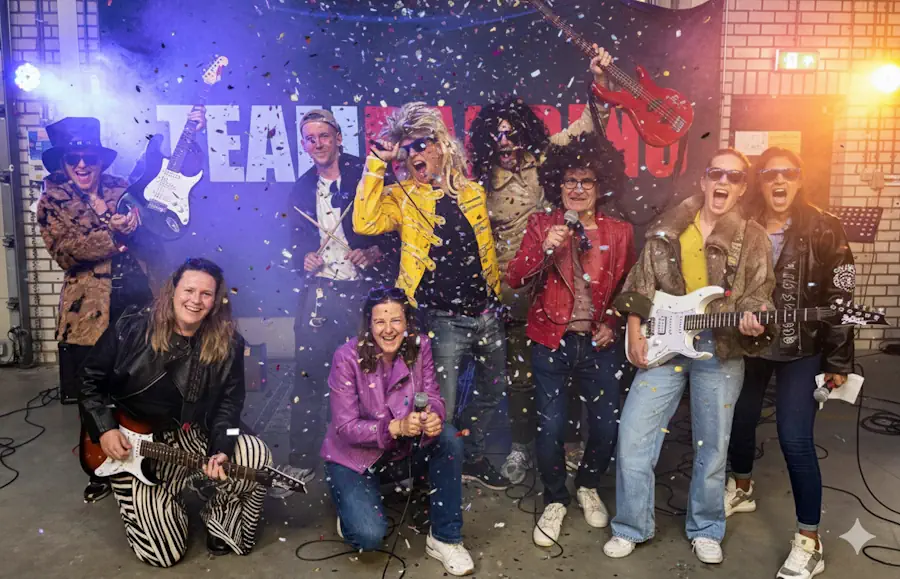 hilarisch vrijgezellenuitje vol met muziek